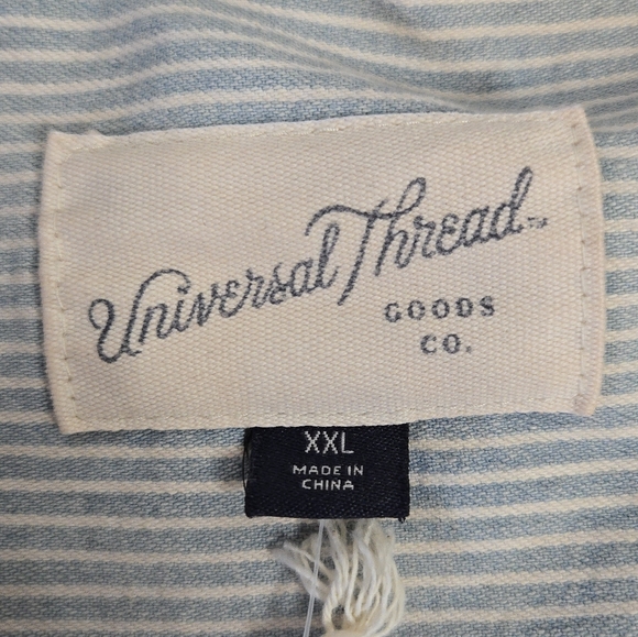 NWT Universal Thread Railroad Striped Jacket XXL - Picture 3 of 14